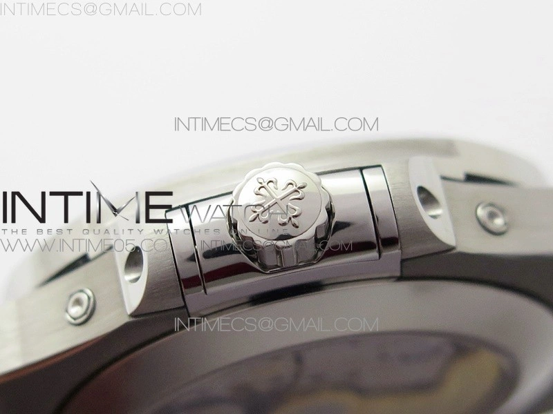 NAUTILUS 5726 SS GRF 1:1 BEST EDITION BLUE DIAL WORKING ANNUAL CALENDARON SS BRACELET A.324 V3